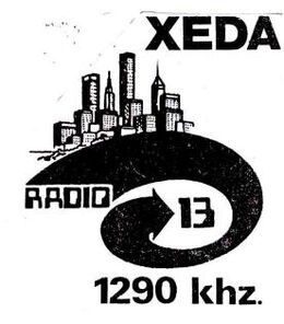 Radio 13 XEDA-AM 1990