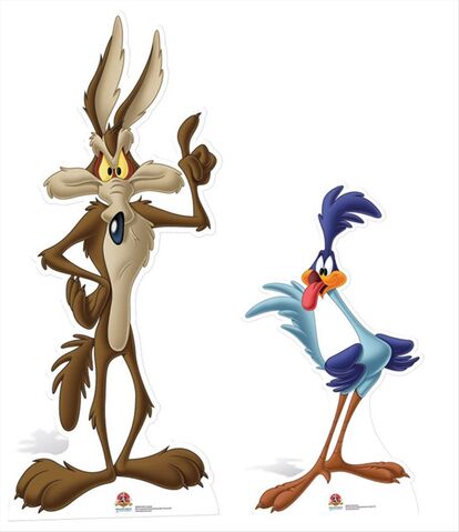 File:Wile E Coyote and Road Runner Looney Tunes set cardboard cutout buy now at starstills 59247.1404454945.1280.1280.jpg