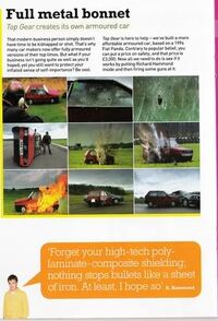 Top Gear magazine Panda