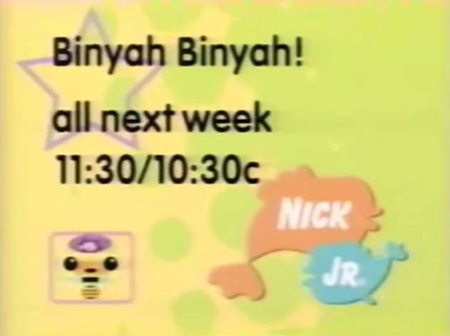 Binyah Binyah 1998 Nick Jr Show Lost Media Archive
