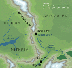 Eithel Sirion Map