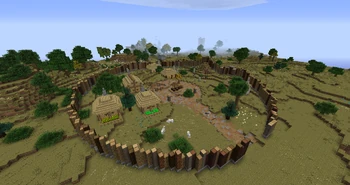 Dúnedain Village  The Lord of the Rings Minecraft Mod 