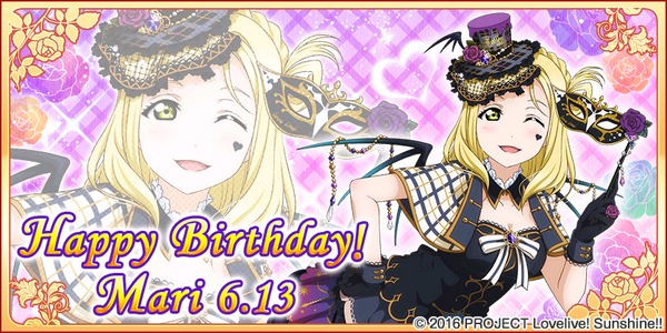 Happy Birthday, Mari! 2017