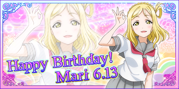 Happy Birthday, Mari! 2016