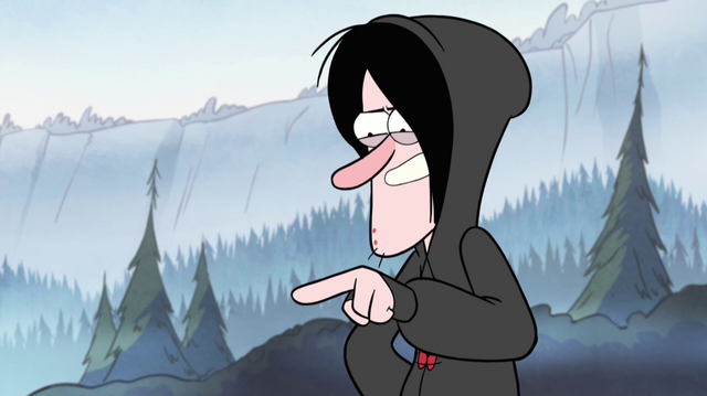 File:Robbie pointing in park.png