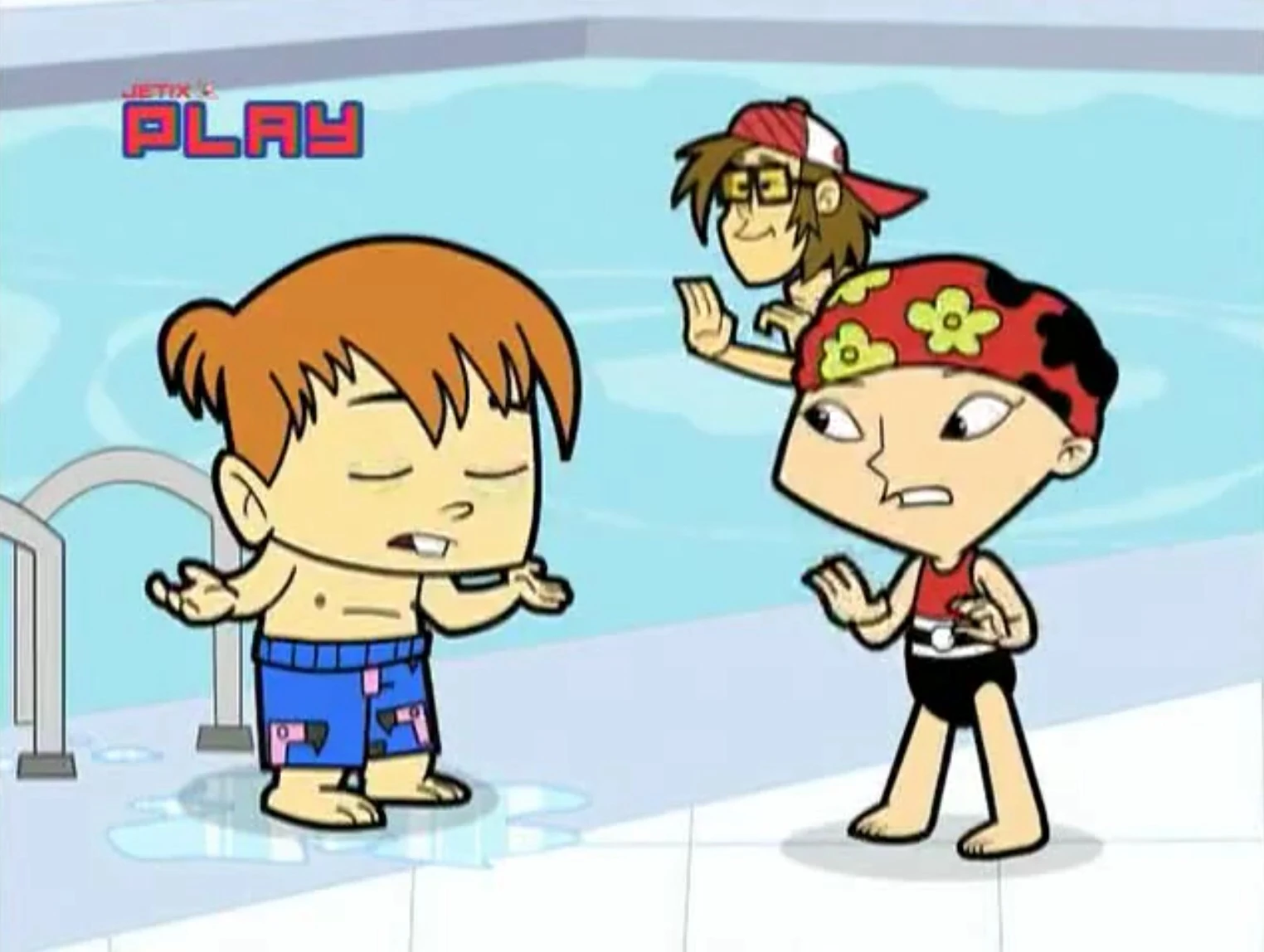 Image - Captain Flamingo Milo and Lizbeth at the pool.jpg | Love ...