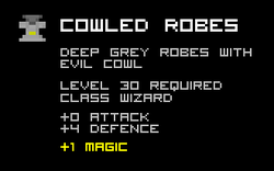 Cowled Robes
