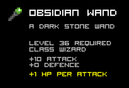 Obsidian Wand