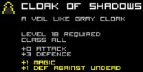Cloak of Shadows