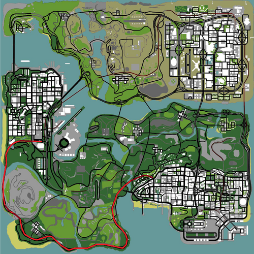 San Andreas State Route 1