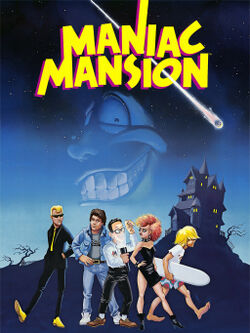Maniac Mansion artwork