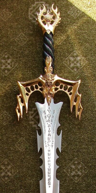 Angelo's Slanaash sword