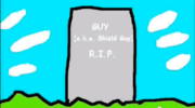 Guy's gravestone