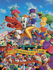 Macy's Parade Poster 1990