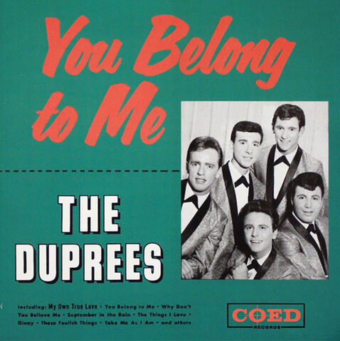 File:The Duprees - You Belong to Me.jpg