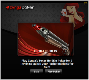 Poker Popup PocketRockets