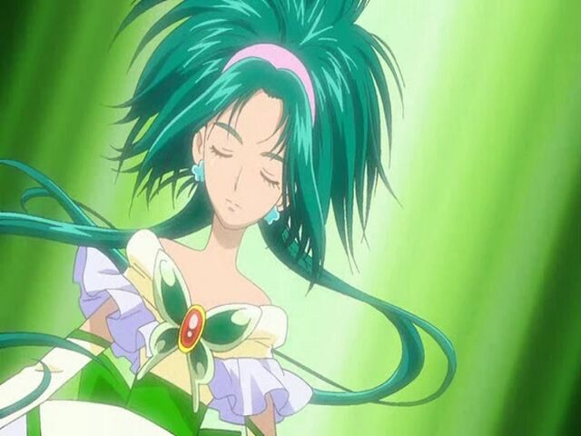 File:Yes! Pretty Cure 5 Cure Mint in her transformation.jpg