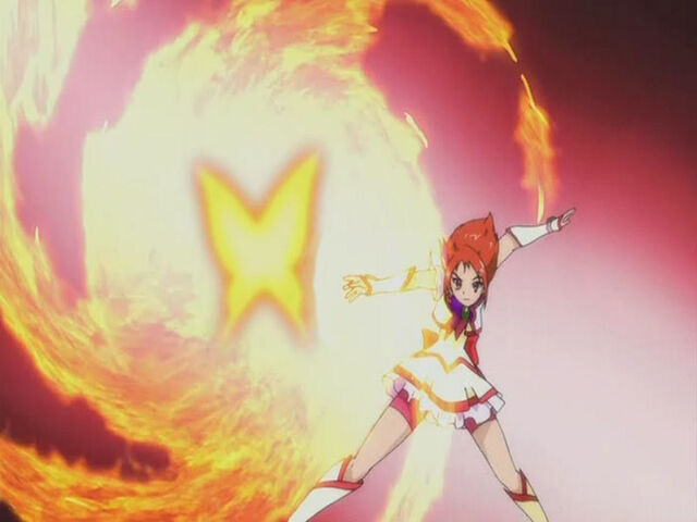 File:Yes! Pretty Cure 5 Cure Rouge using the Rouge Fire attack.jpg