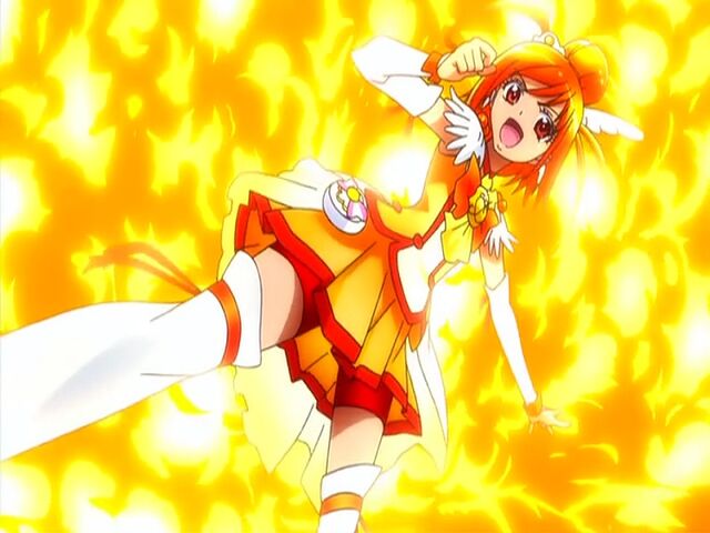 File:Smile Pretty Cure! Cure Sunny introduction.jpg