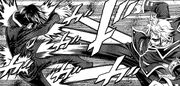 Zenkichi using Savate against Kumagawa