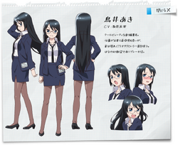 Aki's character design