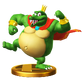 King k. rool trofeo WiiU