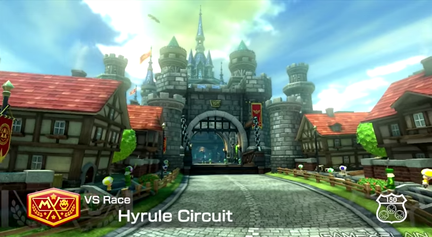 Image result for hyrule mario kart 8