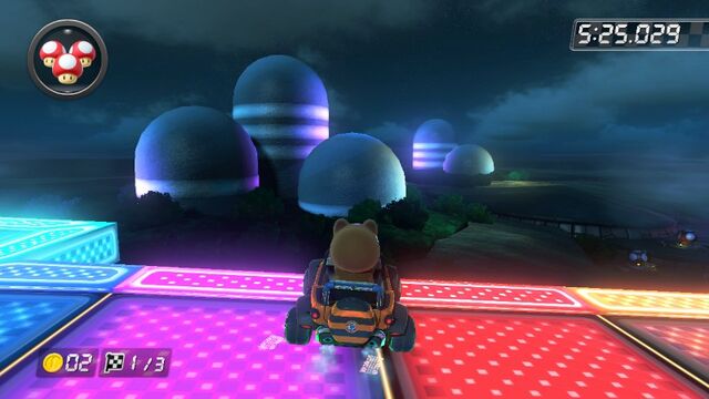File:SNES Rainbow Road (Mario Kart 8) 6.jpg