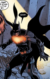 Eliot meets Batman (Earth-3)