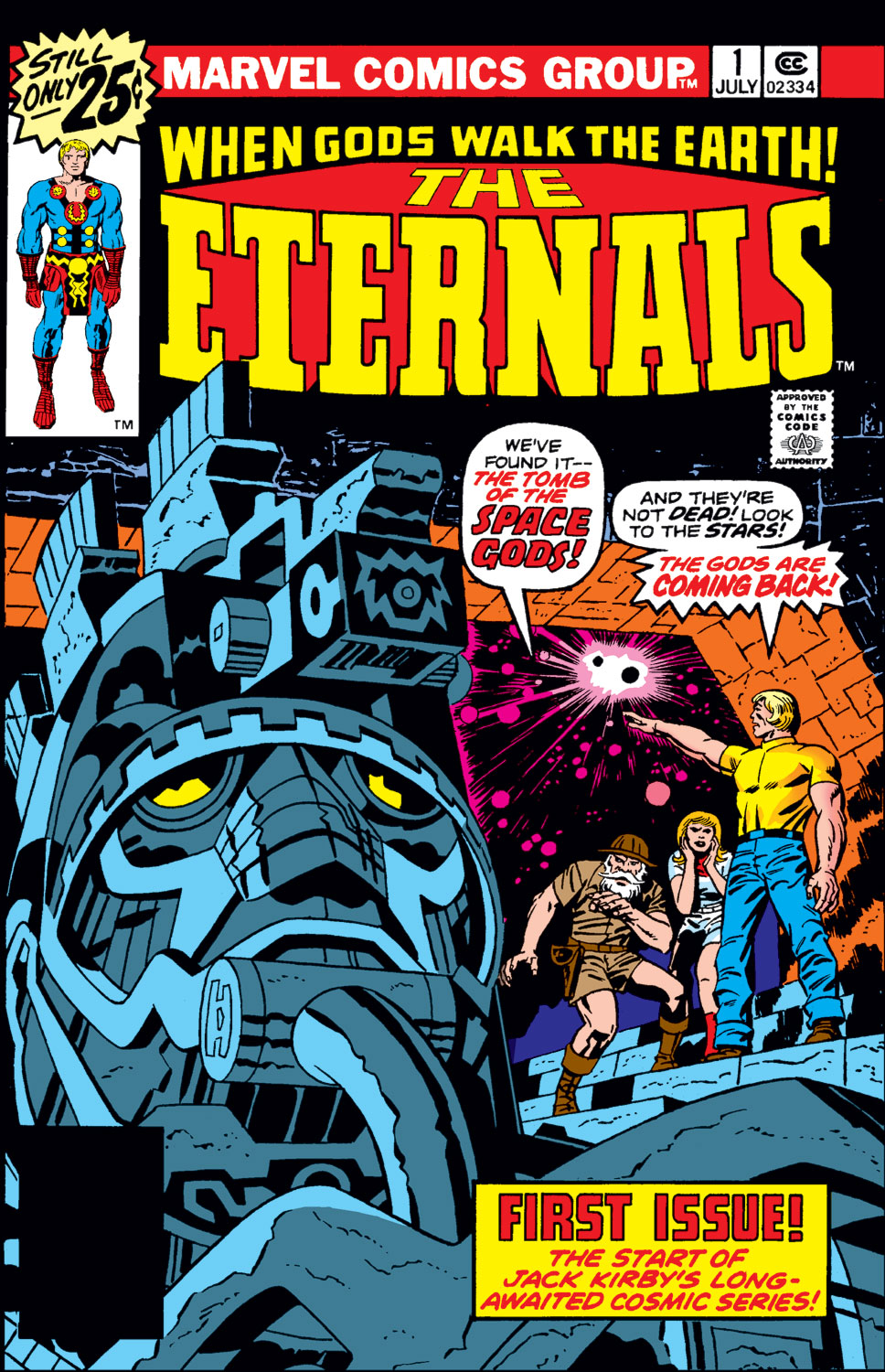 Eternals Vol 1 1 | Marvel Database | FANDOM powered by Wikia