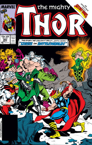 Thor Vol 1 383 Marvel Database Fandom powered by Wikia