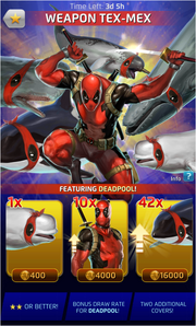 Weapon Tex-Mex Comic (Season IX) Offer