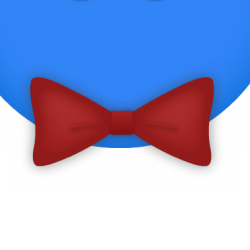 Fancy Red Bowtie