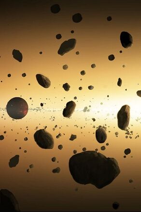 Iotan asteroid belt