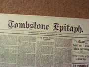 Tombstone epitaph