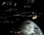 Dominion fleet at Chintoka