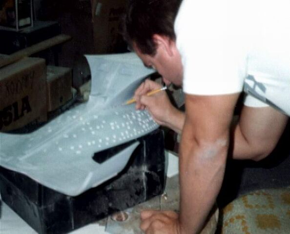 File:Galaxy-Class 4-foot studio model build-up process, finetuning the master.jpg