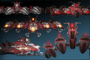 Murdercycle and snowmobile