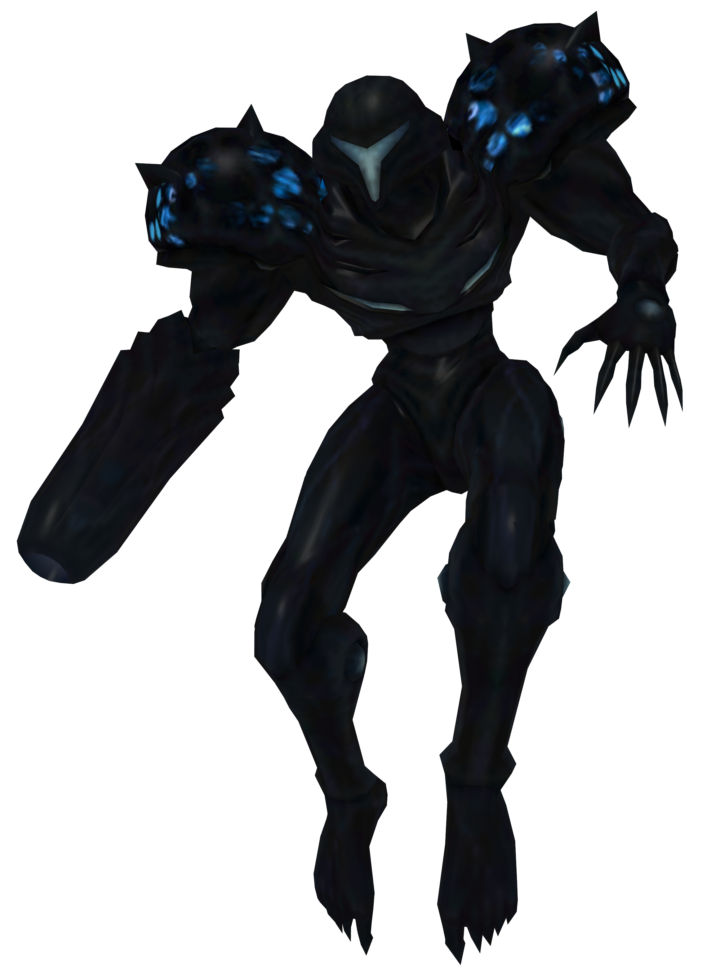 Dark Samus (Metroid Prime 2: Echoes) v1 (Final Form in desc.) Minecraft Skin