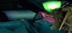 Visor cutscene glitch