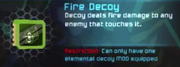 Fire Decoy
