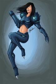 Dark samus by glacierfusion