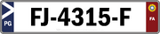 Farialicenseplate