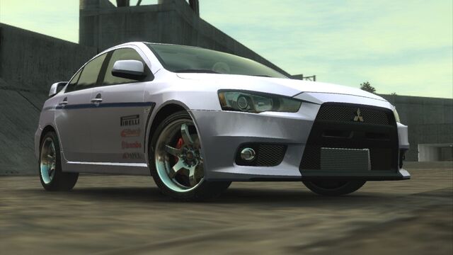File:Mitsubishi Lancer Evolution X TWC (Front Low Angle).jpg