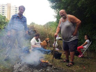 Cooking Sausages 2013