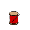 Betsy Ross's needle and thread