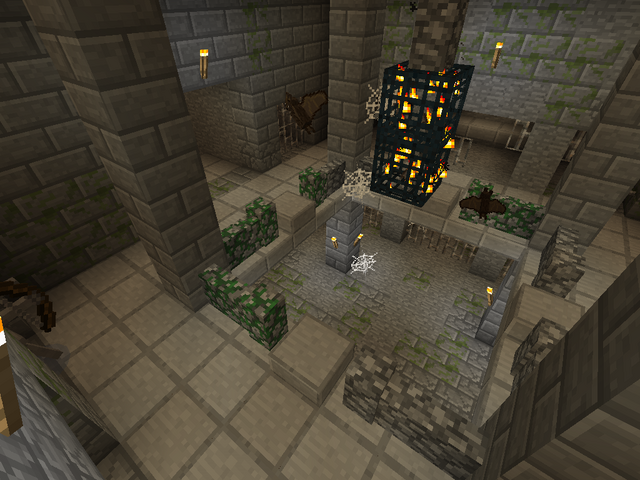 File:Minecraft underground prison cage.png
