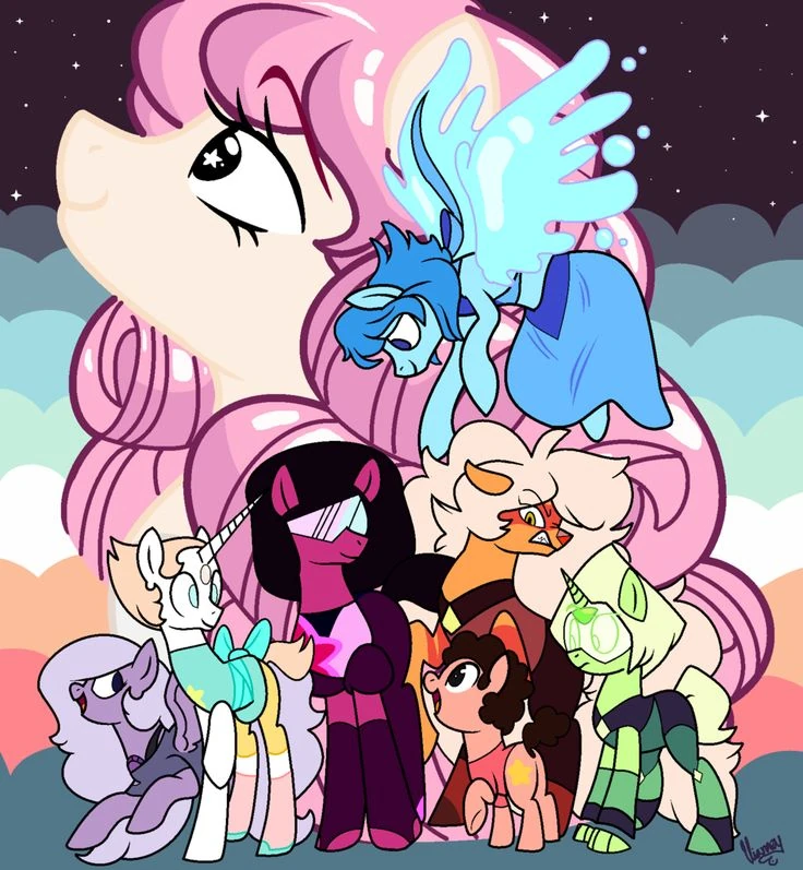 ArchivoSteven universe ponys.jpg Wiki Mi Pequeño Pony Fan Labor FANDOM powered by Wikia