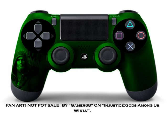File:Green Arrow DualShock 4.png