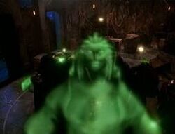 Unleashed evil spirits